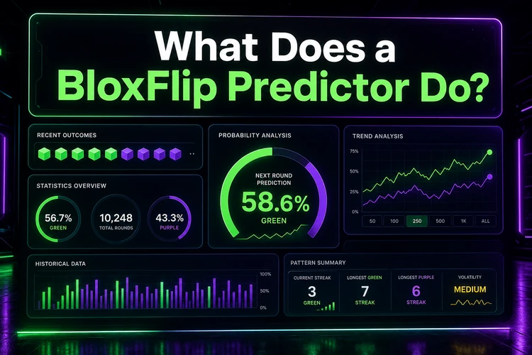 What Does a BloxFlip Predictor Do?